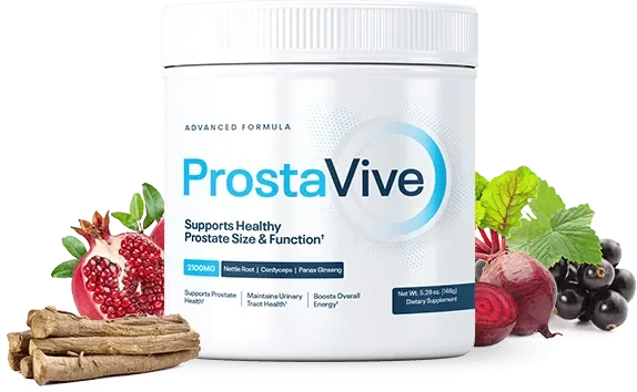 Prosta Vive™ - Natural Prostate Health Supplement Bottle - Official Website